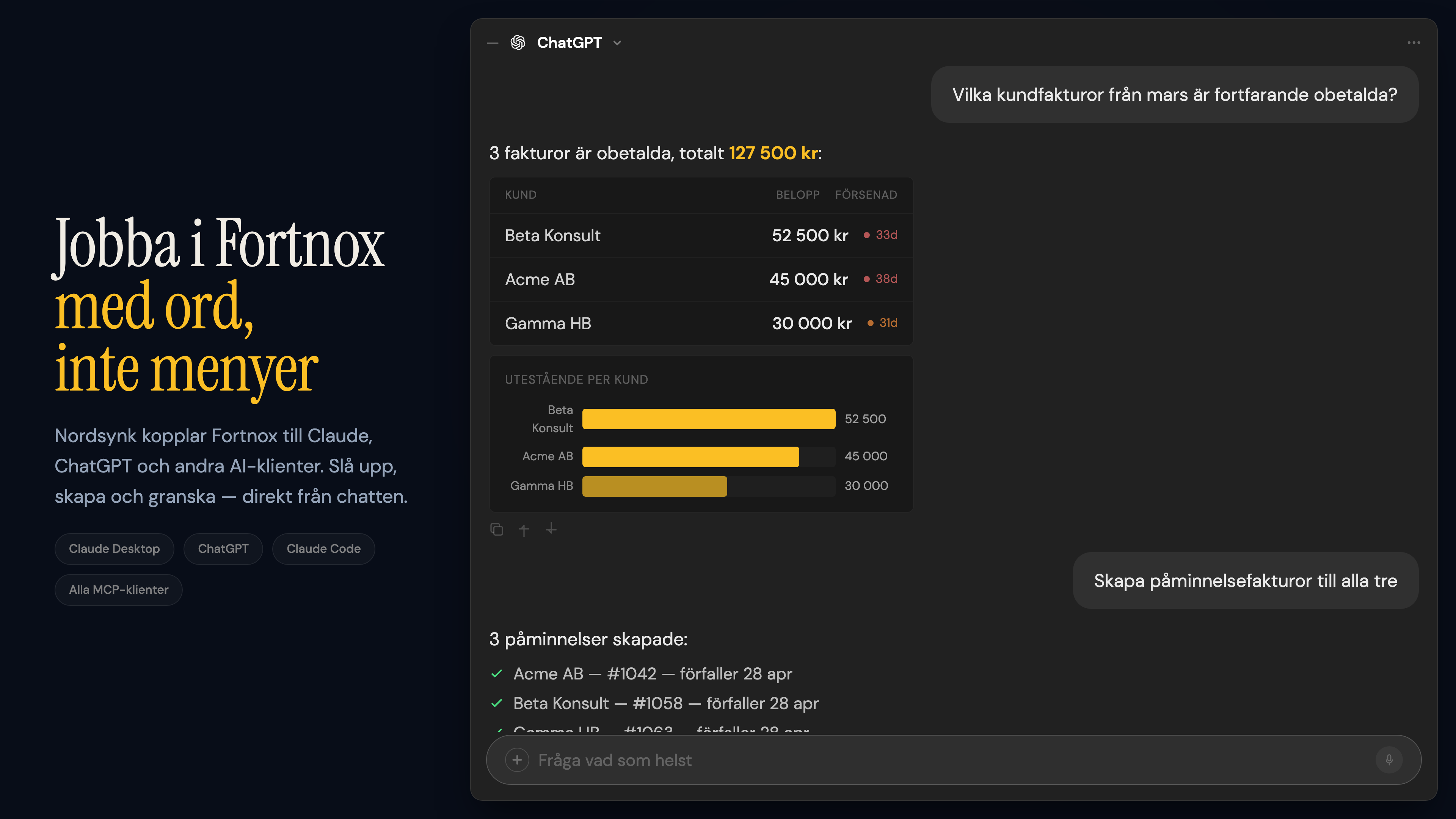 Building a Hosted Fortnox MCP and Finance Operations Platform